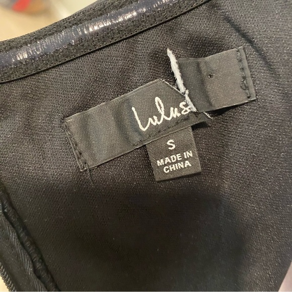 Lulus Size 2 Elegant Dress Brilliantly Bold Black Strapless Mermaid Maxi Dress - Picture 10 of 16